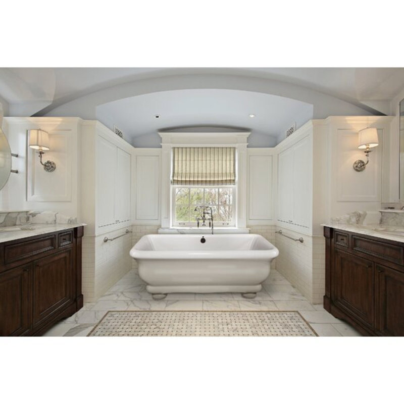 Donatello 66'' L Air Bathtub, Matte Black