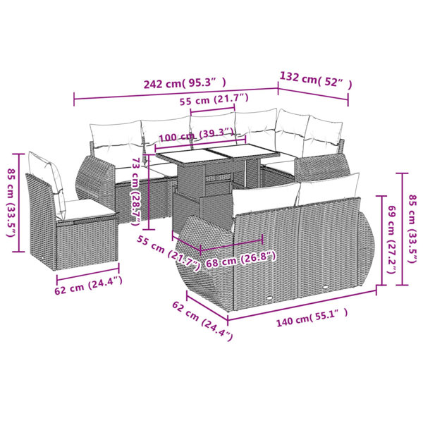 Dimensions du produit