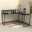 Cadmore L-Shaped Metal Base Computer Desk-416299176