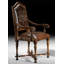 Upholstered Arm Chair in Brown