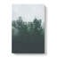 Snowing Upon The Trees In Abstract - Wrapped Canvas-55337446