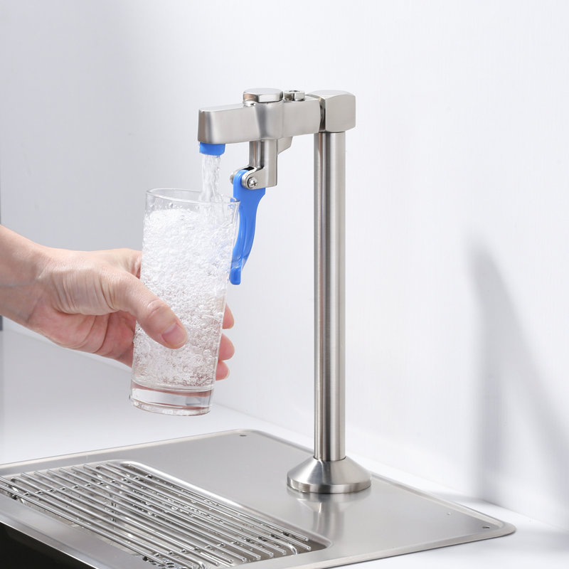 Robinet de cuisine Aleasha, Nickel