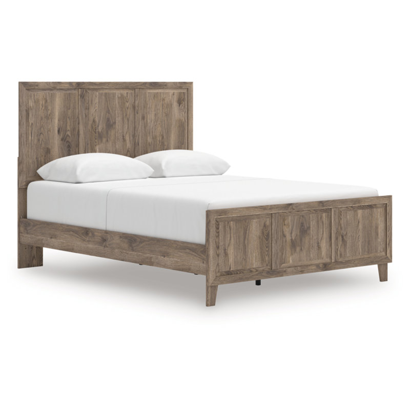 Gwenan Queen Panel Bed, Queen