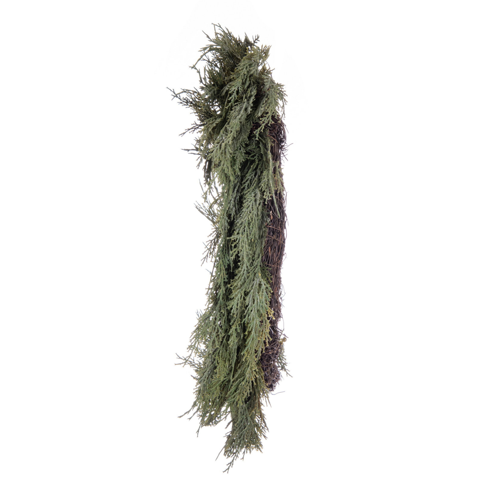 26'' Faux Cedar Plastic Wreath