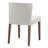 Orla Dining Table Set With Fabric Upholstered Dining Chairs