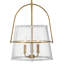 Luminaire suspendu empire 3 lumières Eralia-1634224682