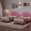 Solid Wood Bed-1926996474