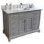Plateau de meuble-lavabo simple 49 po avec lavabo-89405364-89405352