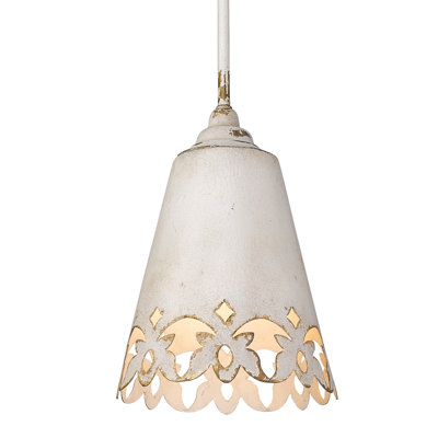 Averley 4 - Light Antique Ivory Lantern Pendant