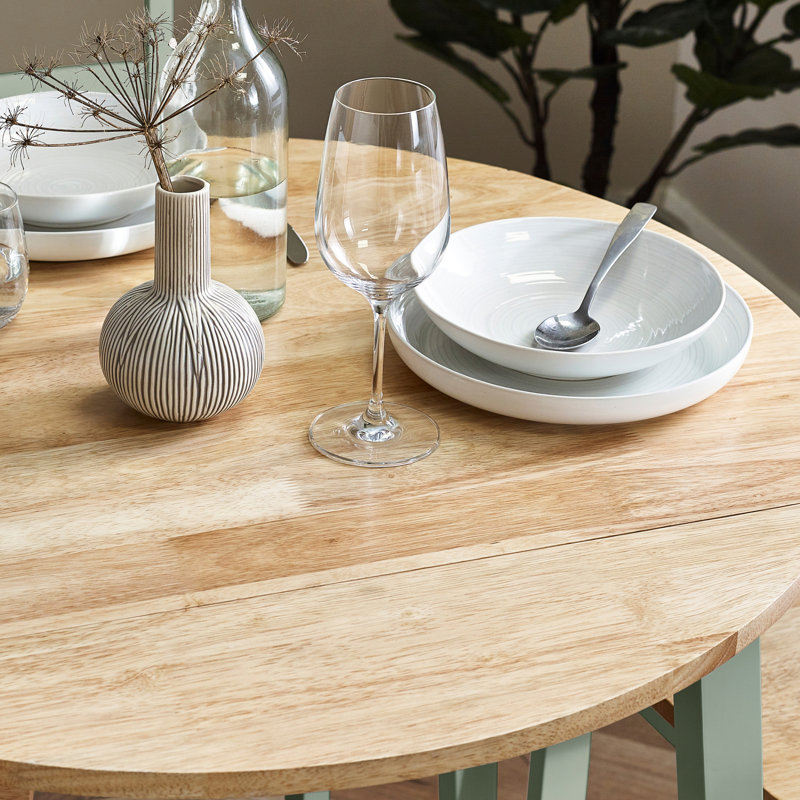 Hayasdan Extendable Solid Wood Dining Table, null