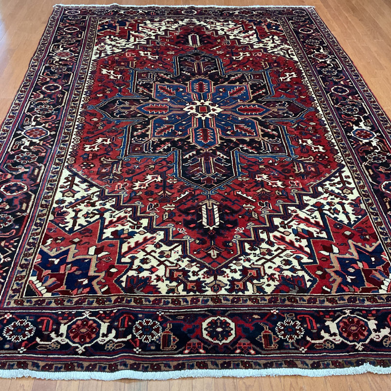 HERAT ORIENTAL Handmade Heriz Wool Rug