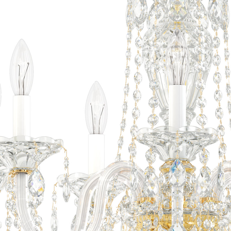 Sterling 7 - Light Chandelier, Clear Spectra Crystal
