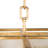 Stacey Chandelier - Gilded Gold - Large