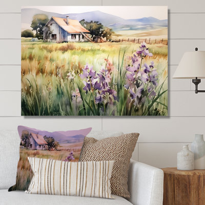 " Lavender Countryside Meadows "