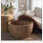 BLACK MDF coffee table 39.37inch Modern Handcraft