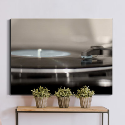 Tourne-disque - impression sur toile tendue