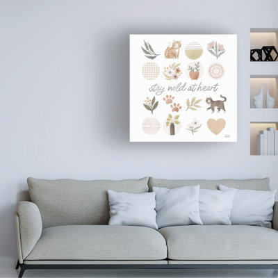 Bolog Laura Marshall Garden Friends VII Canvas Wall Art
