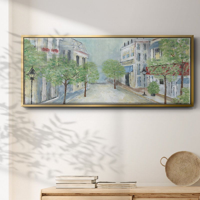 «Spring Spring Stroll», toile encadrée, H 20 po x l 50 po