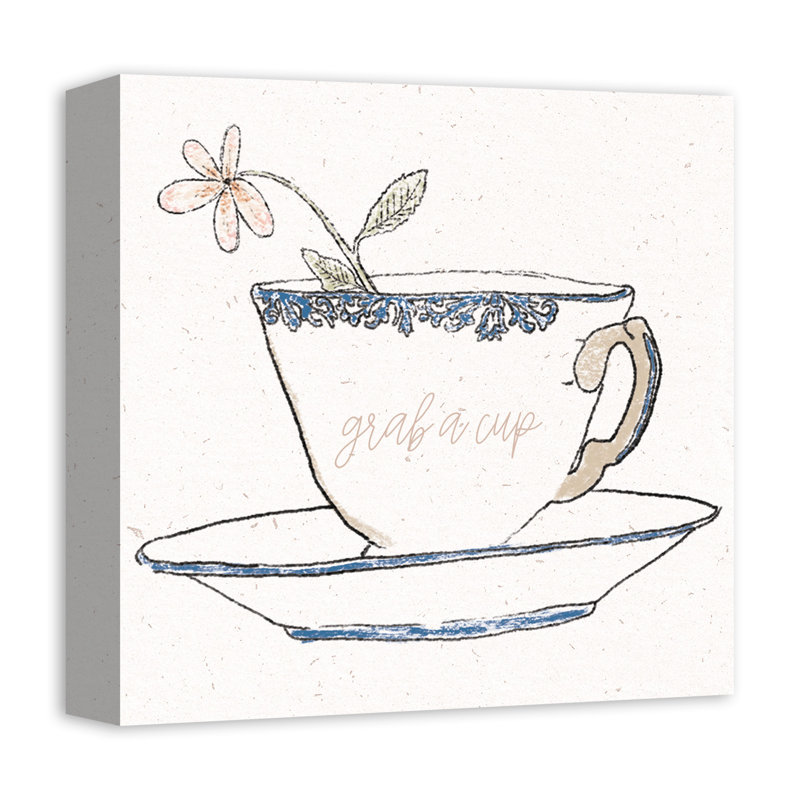" Tea Cup With Flower "