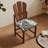 Brown Solid back side Chair(Set of 2)