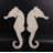 Large Seahorse Set Statues