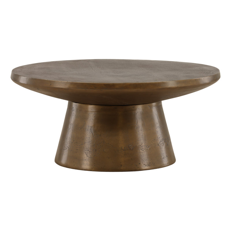 Dimitri Coffee Table Antique Brass