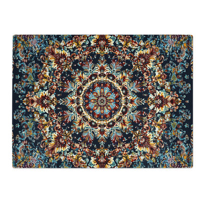 Mandala Art Vol.4  Glass Chopping Board