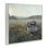 Illustration vintage de giclée encadrée, "Vintage Pickup in Daisy Field", design par Steve Hunziker