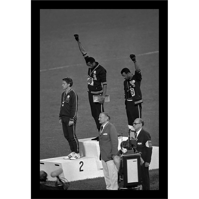«Mexico Olympics», 68 - Reproduction de photo sur papier encadrée