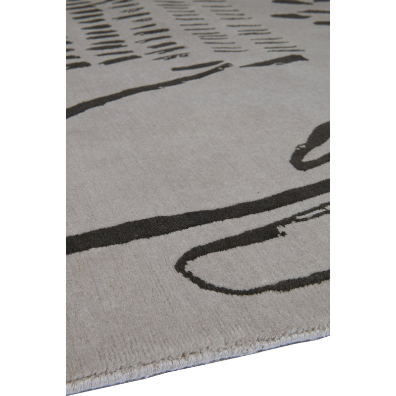 Gesture Graphite Area Rug, Rectangle 10' x 14'