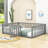 Gurdas Wood Daybed Frame with Fence and Door-1067426139-1067426148