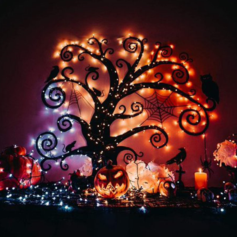 Twinkly Smart Decorations 400 LED Amber/White App Control String Lights