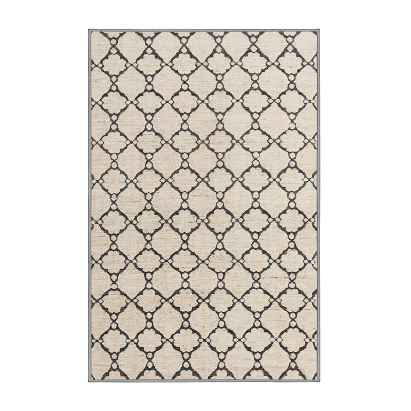 Abstract Indoor Rug, Rectangle 5' x 8'