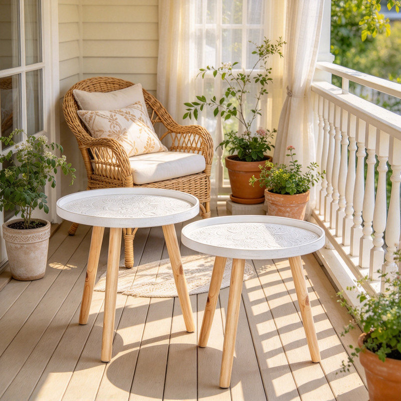 2 - Piece Living Room Table Set