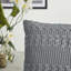 Ensemble de 2 taies décoratives en coton blanc Waffle Weave-119070215-119070206