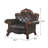 Faux Leather Armchair-86503307-86503308
