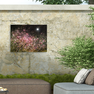 Jennifer Taylor Art Rose Nocturne Outdoor  Canvas