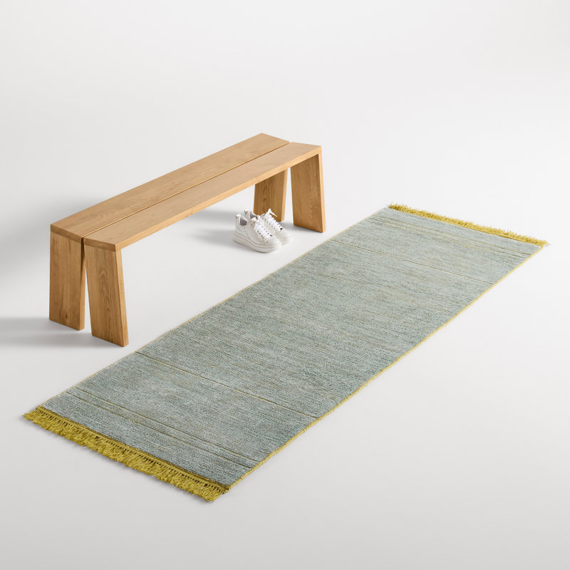 Fancy Area Rug in Lime