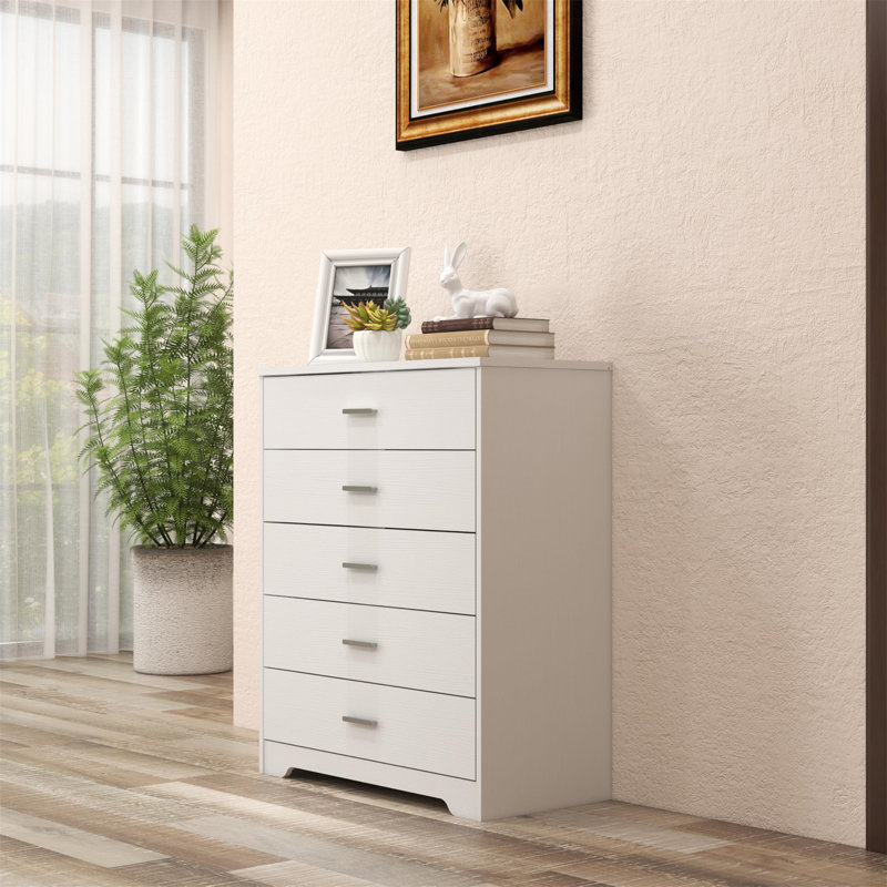 79 cm W Chest of 5 Drawers