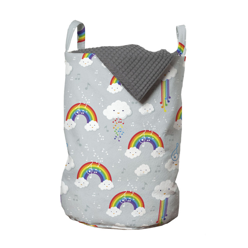 Fabric Laundry Bag with Handles