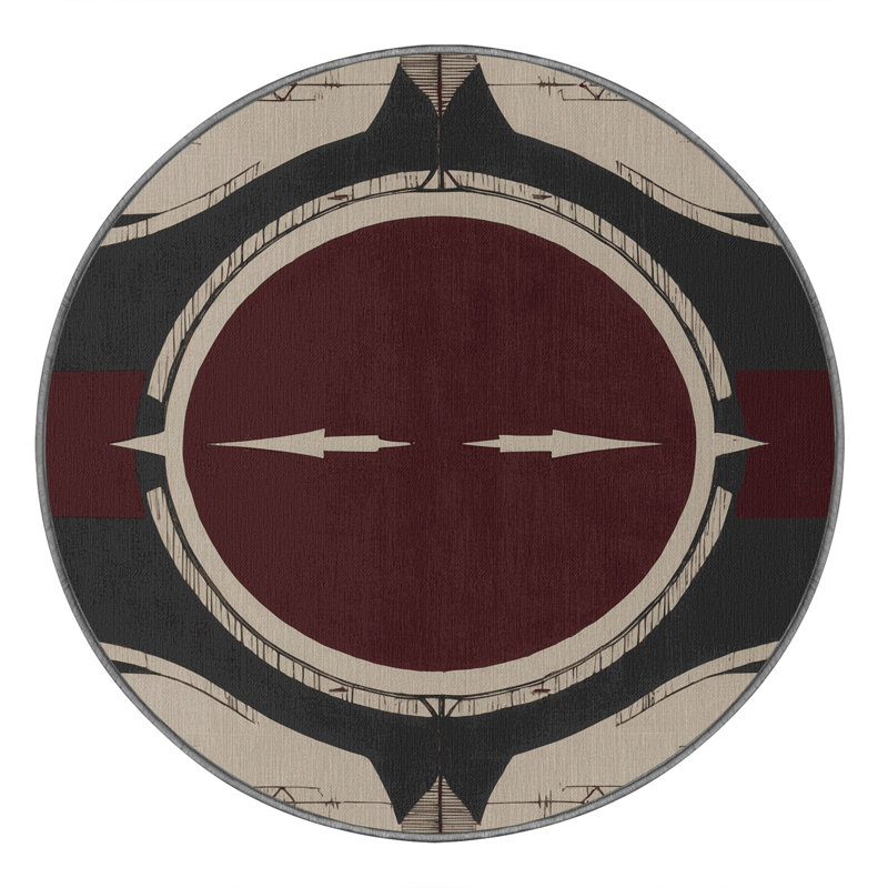 Baronial Bloom Rug, Round 3'