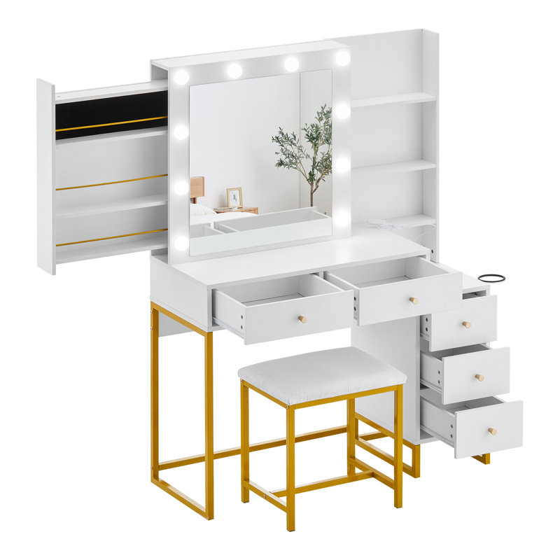 Dressing Table with Mirror