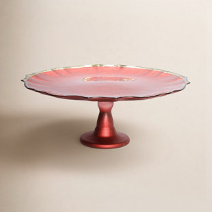 Baroque Glass Cake Stand