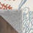 Baeza Animal Print Ivory/Blue/Red Area Rug-7296599