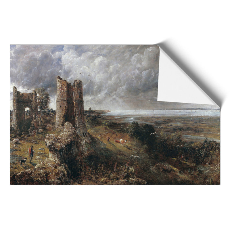 Hadleigh Castle by John Constable - No Frame Painting, 42cm H x 59cm W x 0.1cm D