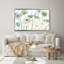 "My Greenhouse Flowers I" by Lisa Audit Print on Canvas in a Silver Floater Frame-110965375-110965378