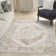 Haydel Machine Washable Area Rug in Ivory