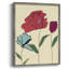 «Colored Floral I», reproduction encadrée - bois massif 45801-5110349