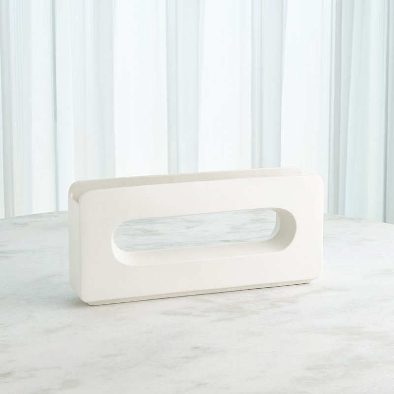 Handmade Ceramic Table Vase, White