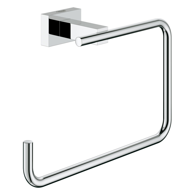 ESSENTIALS 8" Towel Ring, Brushed Nickel